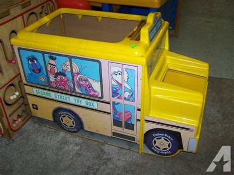 Sesame Street School Bus Toy Box 13 Sesame Street Toy Boxes