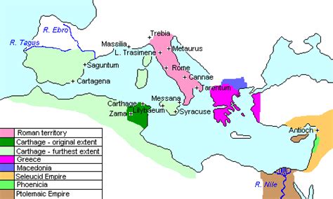 Third Punic War Map