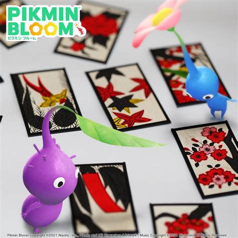 Pikmin Bloom Japan On Twitter 「花札」デコピクミン🎴本日から登場！ 925までの間にウィークリーチャレンジ