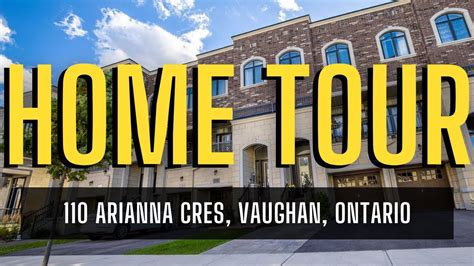 PROPERTY TOUR At 110 Arianna Crescent In Vaughan Ontario YouTube