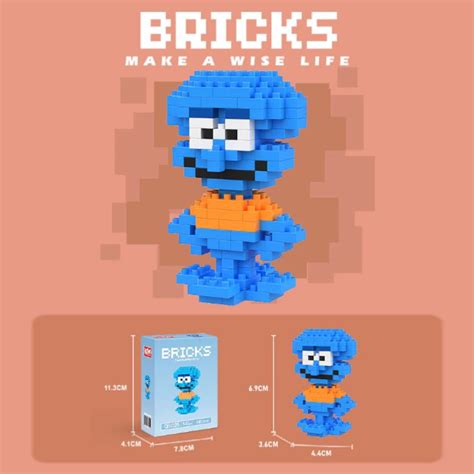 Jual Bricks Karakter Mainan Menyusun Nano Blok Permainan Anak Edukatif