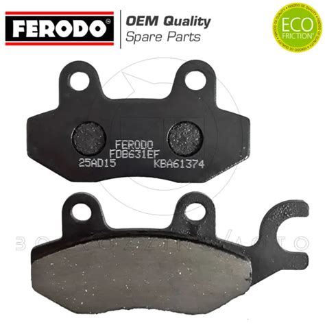 PASTIGLIE FRENO ANTERIORE Ferodo Fdb631Ef Honda Vt C Shadow 125 1999