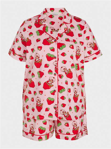 P A Plus Strawberry Shortcake Pj Set