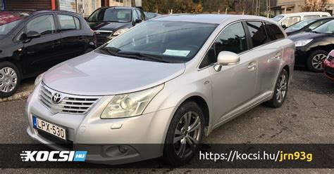 Elad Haszn Lt Toyota Avensis Wagon Dcat Premium Miskolc Borsod