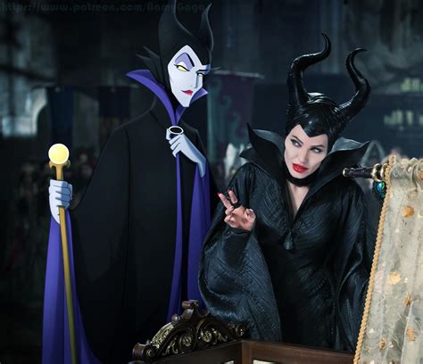 Two MALEFICENT fairies by NamyGaga on DeviantArt