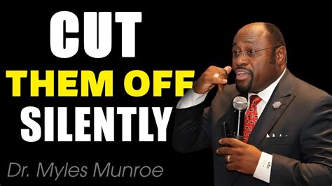 Don T React Cut Them Off Silently Powerful Motivation By Dr Myles