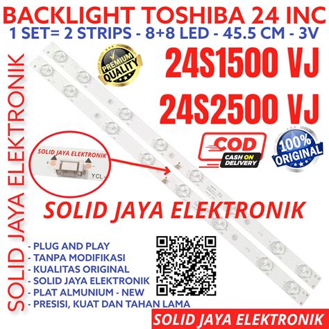 Jual Backlight Tv Led Toshiba Inc S S S Vj