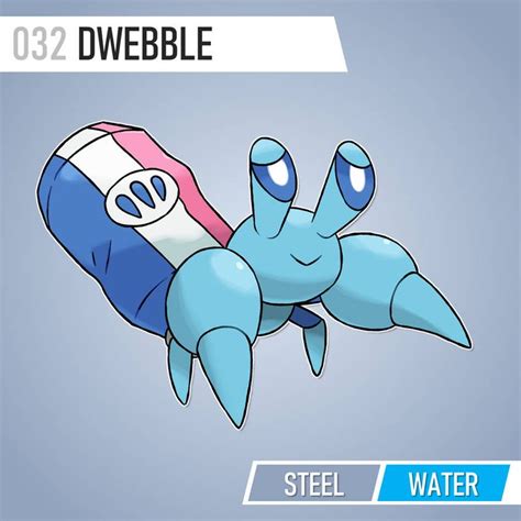 032 DWEBBLE by Lucas Costa on DeviantArt Pokemon breeds Pokémon