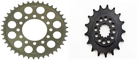 SUNSTAR Front Rear Sprocket Kit For Street KAWASAKI ZX 10R 2008 2010