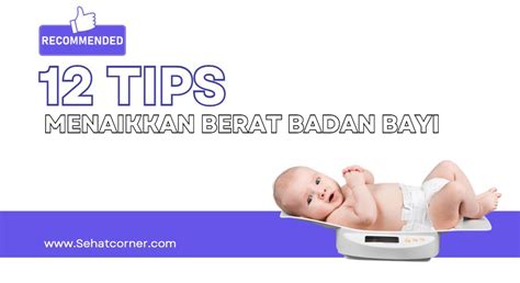 12 Tips menaikkan berat badan bayi – Sehat Corner