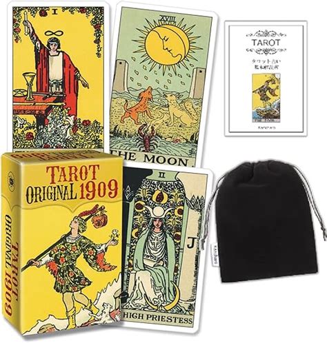 Amazon Kancharo タロットカード 78 枚 タロット占い【タロット オリジナル 1909 ミニ Tarot Original