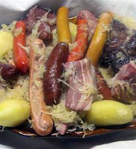 Choucroute Alsacienne Maison Version Vin Blanc D Alsace Cuisson H