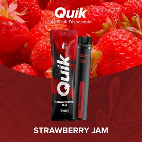 KS Quik 2000 Strawberry Jam Kardinal Stick Pod