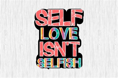 Self Love Isn T Selfish Retro SVG Design Graphic By MightyPejes