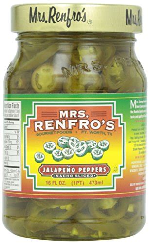 Mrs Renfro S Nacho Sliced Jalapeno Peppers 16 Oz Pricepulse