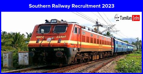 Southern Railway Recruitment 2023 Out Apply For Nursing