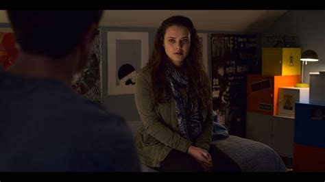 Dylan Minnette As Clay Jensen And Katherine Langford As Hannah Baker In Season 2 Episode 6 Of 13