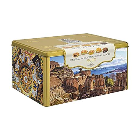 Pasticceria Matilde Vicenzi Crispy Cookie Tin Ounce