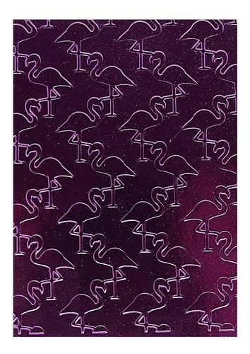 Placa De Textura Emboss 10 6 Cm X 15 Cm Flamingo MercadoLibre