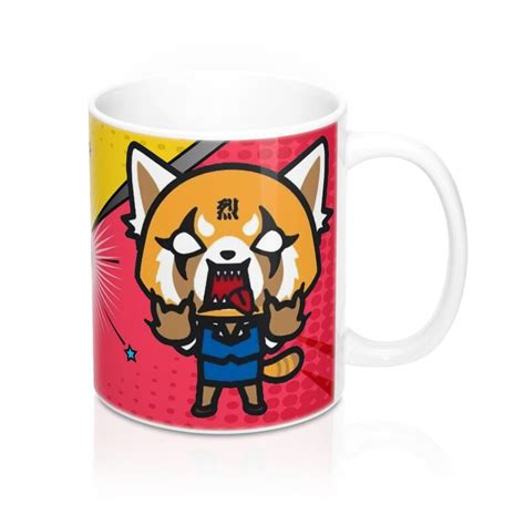 Aggretsuko Coffee Mug T Etsy