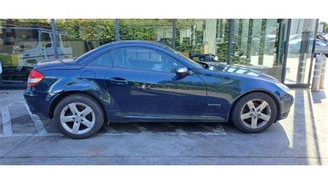 Mercedes SLK 1 8 200 K 16V Épave 2004 Bleu