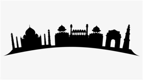 Landmark Building In India Png Image Taj Mahal Transparent Png