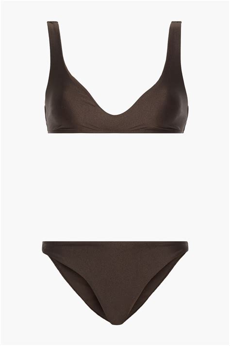 Zimmermann Lulu Triangle Bikini The Outnet