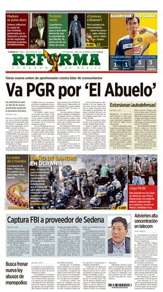 Primeras Planas Viernes 21 De Febrero Pdf