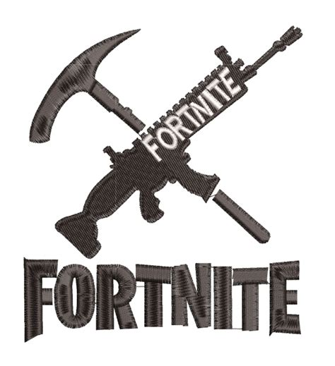 Embroidery Pattern Fortnite Weapon Logo - A.G.E Store | patterns