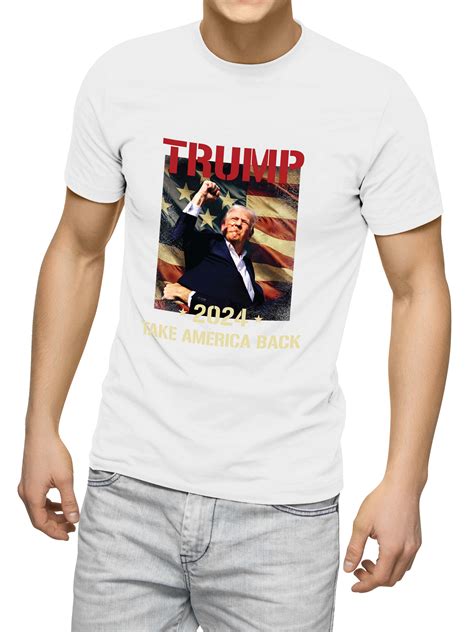 Donald Trump 2024 Take America Back T Shirt Election Rally Iconic