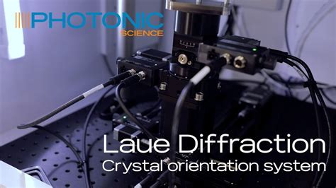 Photonic Science Laue Crystal Orientation System Youtube