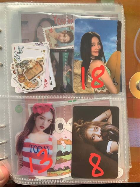 Wts Lfb Red Velvet Itzy Photocards Pc Hobbies Toys Memorabilia