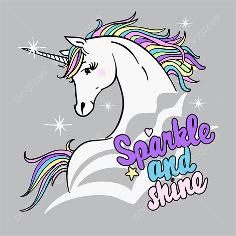 T Shirt Printing Clipart Transparent Png Hd Hand Drawn Cute Unicorn