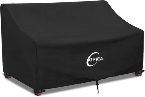 Kipiea Patio Sofa Cover Durable 600d Outdoor Couch Covers Waterproof Winter 3 Seat Patio