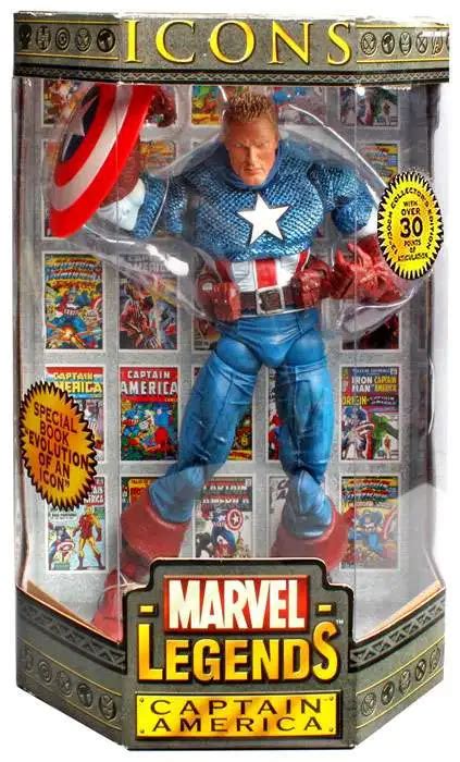 Marvel Icons Marvel Legends Captain America 12 Deluxe Action Figure Toy