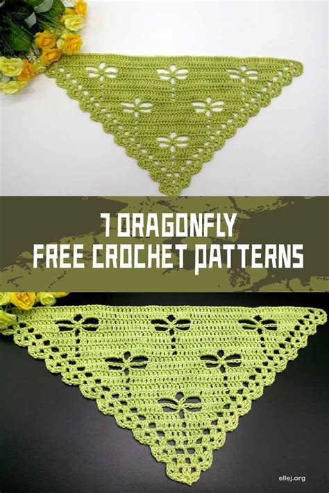 Dragonfly FREE Crochet Patterns IGOODideas