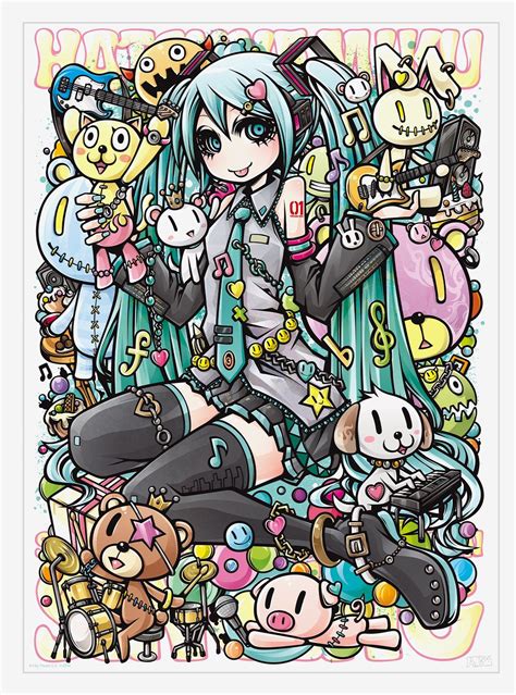 Hot Topic Hatsune Miku Boxed Poster Set | Mall of America®