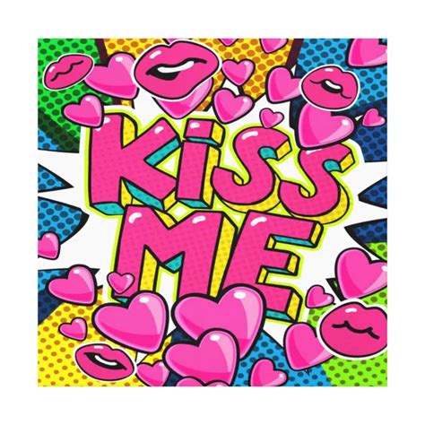 Retro Pop Art Vector Hd Images Blue Pink Pop Art Love Valentine Retro