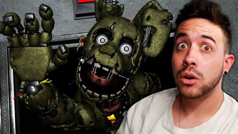 ATRAPADO EN UN SCAPE ROOM CON SPRINGTRAP 3 THE GLITCHED ATTRACTION