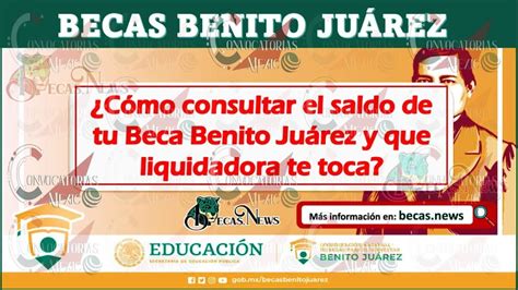 ≫ 🔴 Becas Benito Juárez 2023 💸 ¿consulta El Saldo De Tu Beca Benito