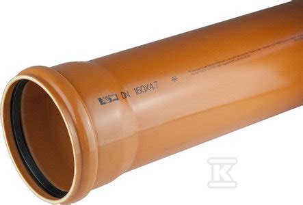 Rura kanalizacyjna zewnętrzna PVC 160X4 7X1000 SN8 KL S ML multilayer