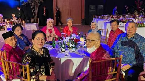 Megawati Dan Sby Duduk Satu Meja Di Gala Dinner Ktt G Puan Saya