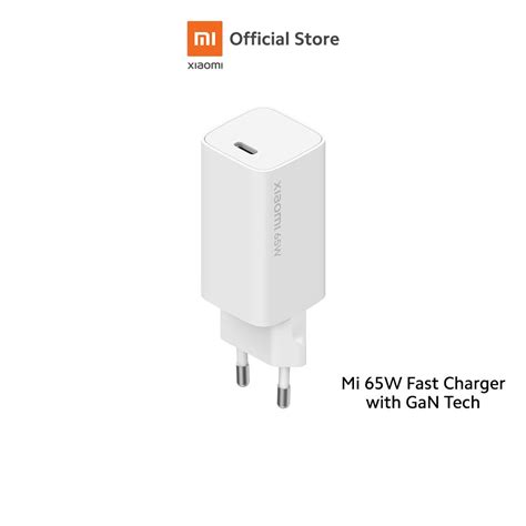 Xiaomi Mi 65W Fast Charger with GaN Tech White อะแดปเตอรชารจแบบพกพา