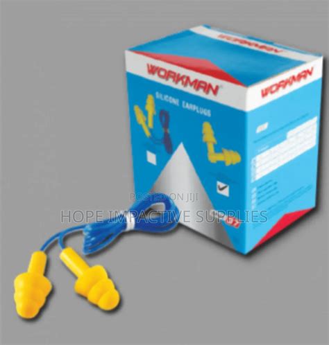 Workman Silicone Earplugs(Snr=37) - 80 Pairs Pack. in Nungua - Safety