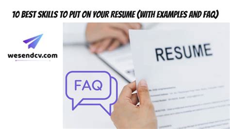 10 Best Skills To Put On Your Resume With Examples And FAQ