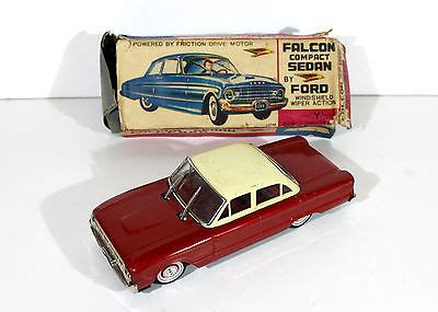 Yonezawa Ford Falcon Friction Vtg Tin Japan Bandai Masudaya Ichiko