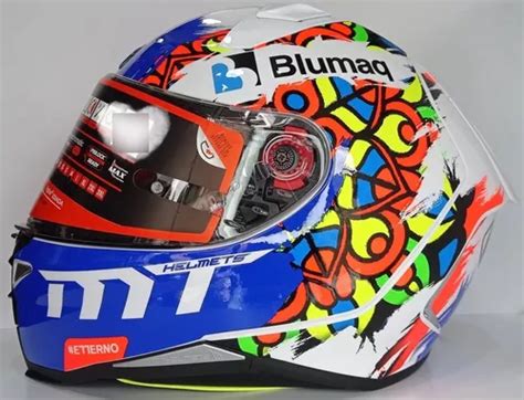 Casco Moto Mt Revenge 2 Certificado Moto 3 Andreas Perez 77 Cuotas