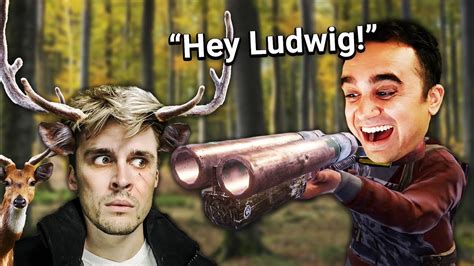 I Went Insane And Hunted The Biggest Streamers Ludwig Valkyrae