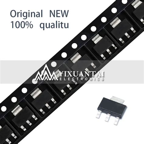 10pcslot Ic Reg Lin Ams1117 12v 15v 18v 25v 33v 5v Adj Sot223