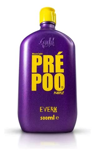 Pré poo Purple 500ml Óleo De Mirra Everk Original Frete grátis